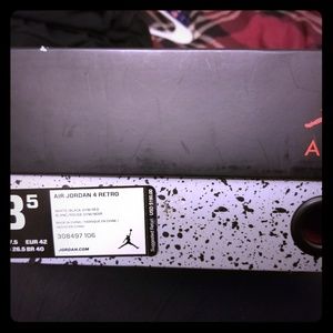 Size 8.5 jordan 4